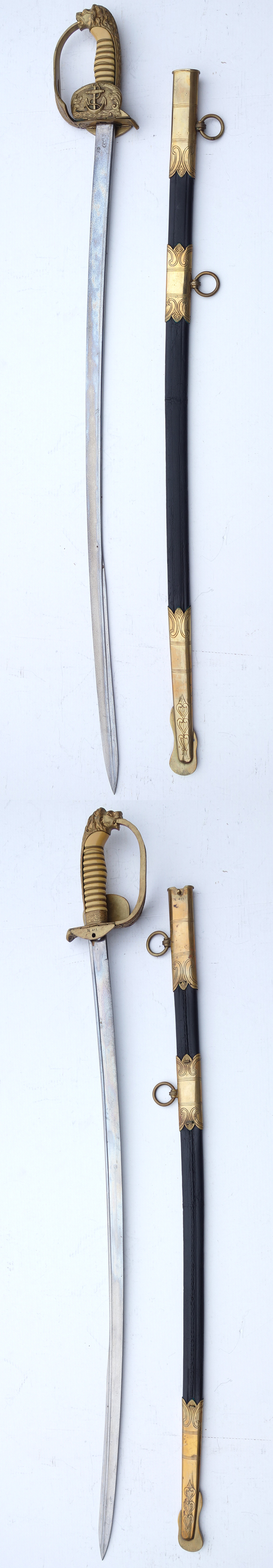 Depot Marked Navy Sword by WKC