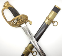 US M1850 Staff and Field Officer Sword by Ames