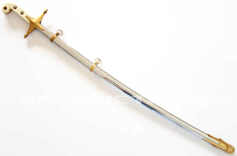 Named - US Marine Corps Officer’s Mameluke Sword - H-H