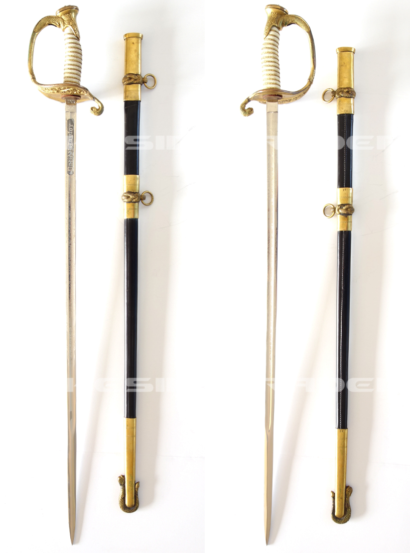 Named - USN Model 1852 Officer’s Dress Sword