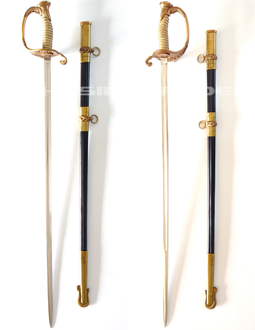 Named - USN Model 1852 Officer’s Dress Sword