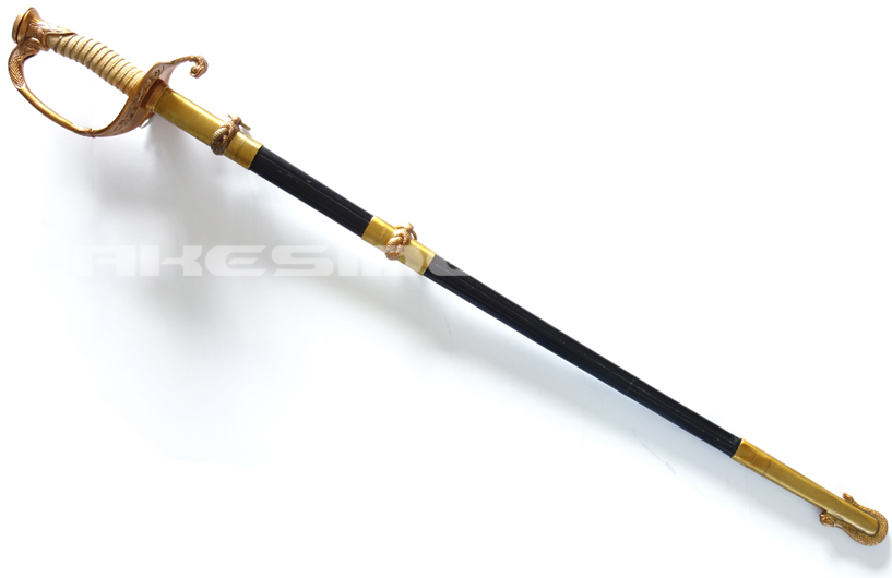 Named - USN Model 1852 Officer’s Dress Sword