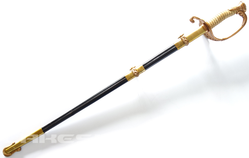 Named - USN Model 1852 Officer’s Dress Sword