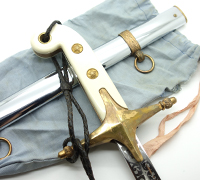 Named - US Marine Corps Officer’s Mameluke Sword with Bag