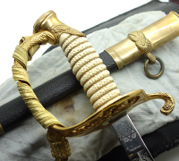 Named - USN Officer’s Dress Sword Bag and Case