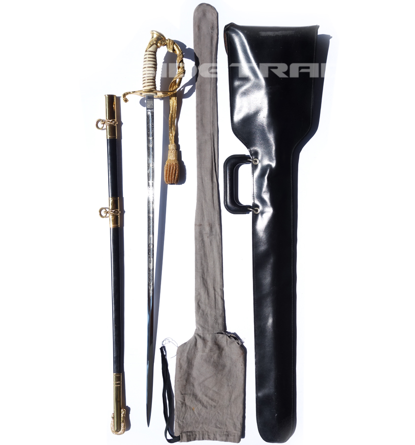 Named - USN Officer’s Dress Sword Bag and Case