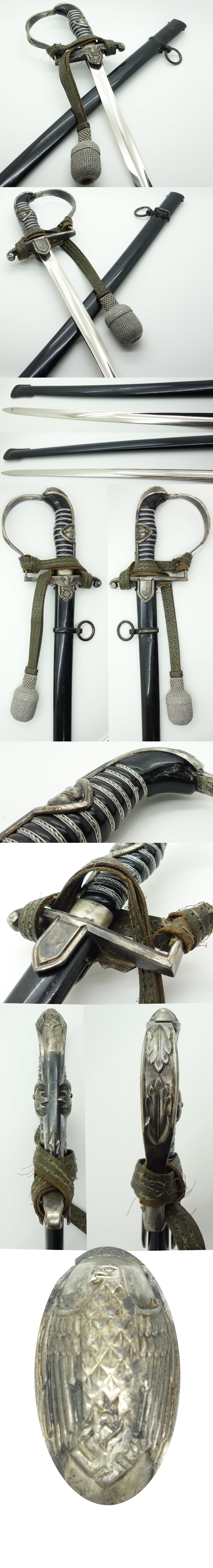 Restored Eickhorn Prince Eugen Pattern Field Marshal Sword