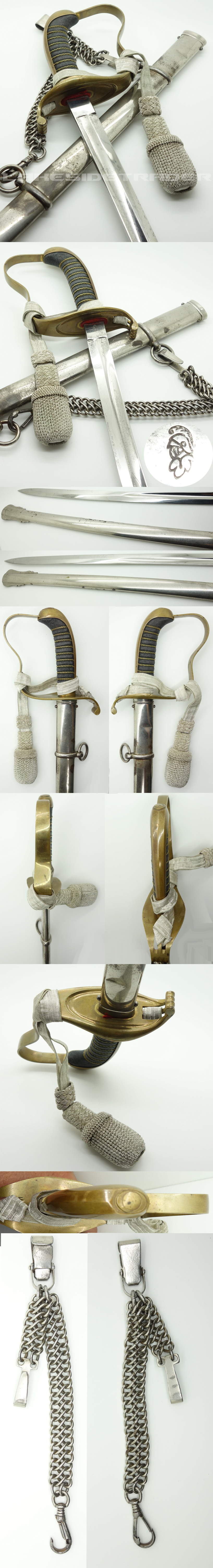 Imperial Bavarian Etched Infantry Sword
