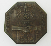 Deutsch 1st Die Saar Tinnie 1934