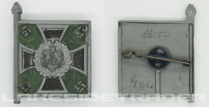 Jäger Standarte Flag Tinnie