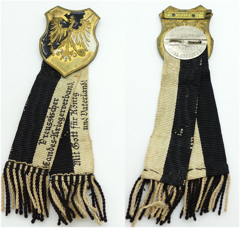 Prussian Veterans Warrior Association Pin