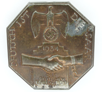 Deutsch 1st Die Saar Tinnie 1934