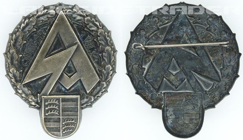 SA Badge Stuttgart - July 1 1934