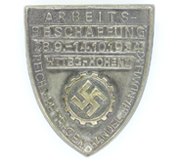 German Labour Front Donation Badge 1934