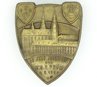 Deutsches Sängerbundfest 50 Year Jubilee Pin 1929