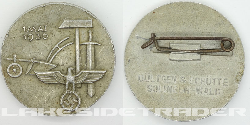  May Day Tinnie 1936 by Dultgen & Schutte Solingen-Wald