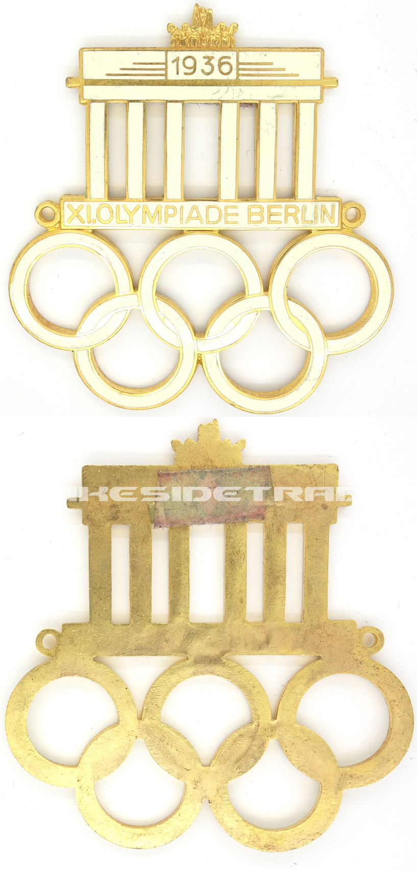 1936 Olympics Automobile Badge