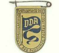 1933-34 German VDA donation pin