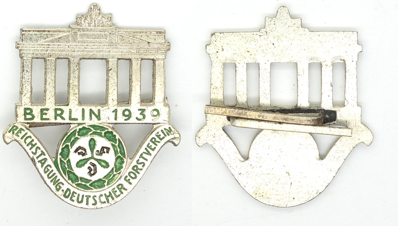 German Forestery Association Cap Badge