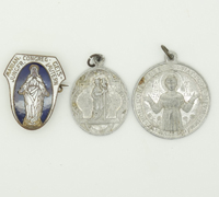 Group of 3 Religious Medals/Tinnie