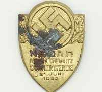 1932 NSDAP Sonnenwende Tinnie