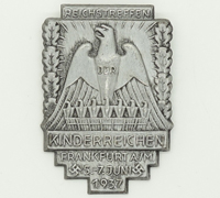 Reichstreffen der Kinderreichen Badge 1937