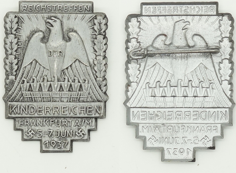Reichstreffen der Kinderreichen Badge 1937