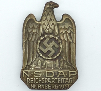 NSDAP ReichsparteiTag Nurnberg 1933 Tinnie