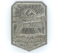 Wuppertal Hitler Tag Participants Badge 1932