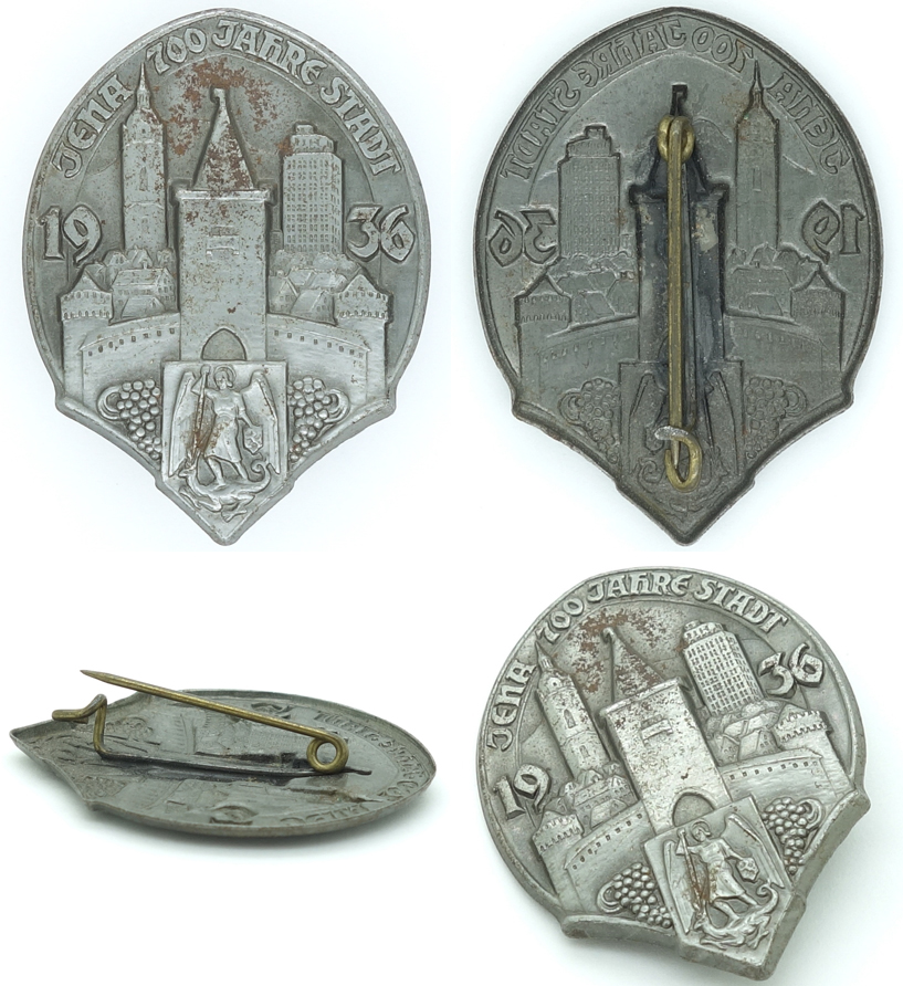 Jena City 700 Year Anniversary Tinnie 1936