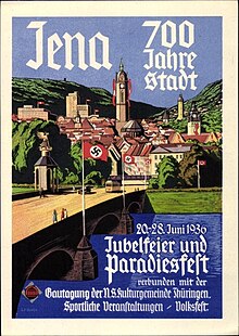 Jena City 700 Year Anniversary Tinnie 1936