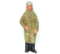 WHW Porcelain Luftwaffe Paratrooper Tinnie