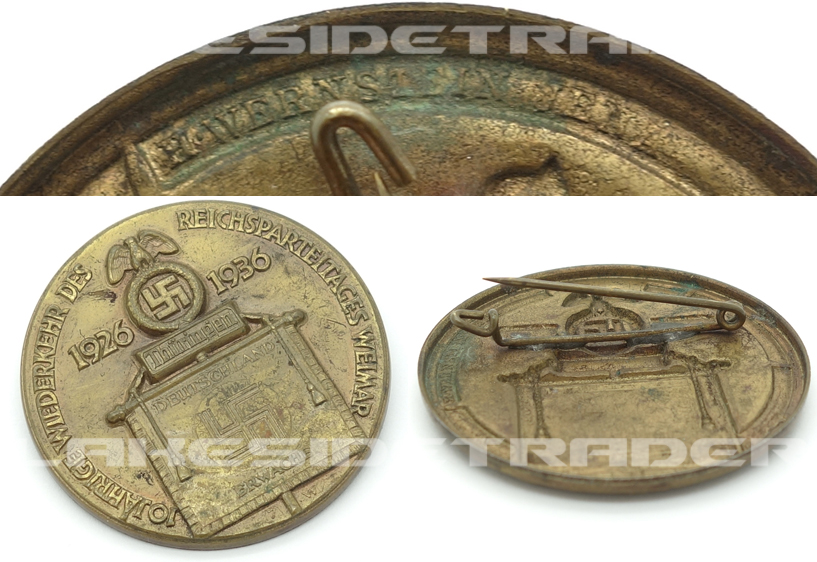 10 Year Anniversary of the Nuremberg Rally Badge