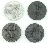 Set of 4 May Day Tinnies