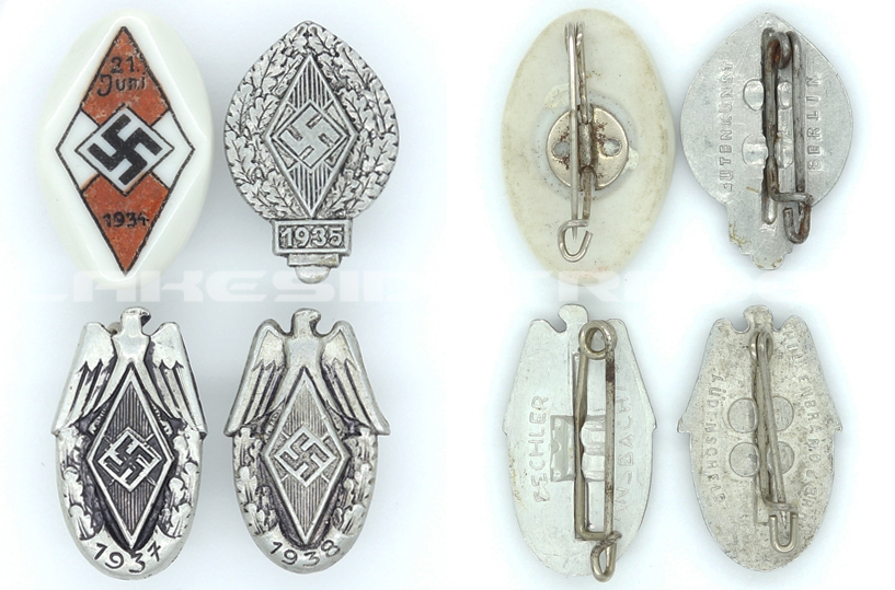 HJ Sports Festival Jugendfest Spectator  Badges