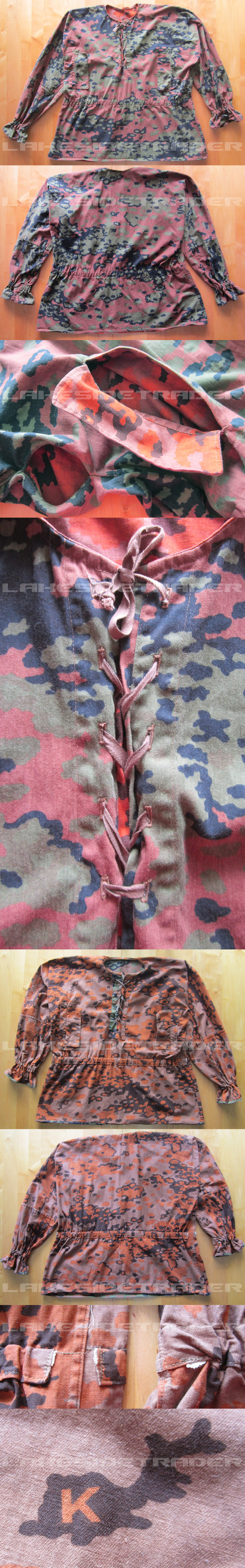 Reinactors reversable Camo Smock