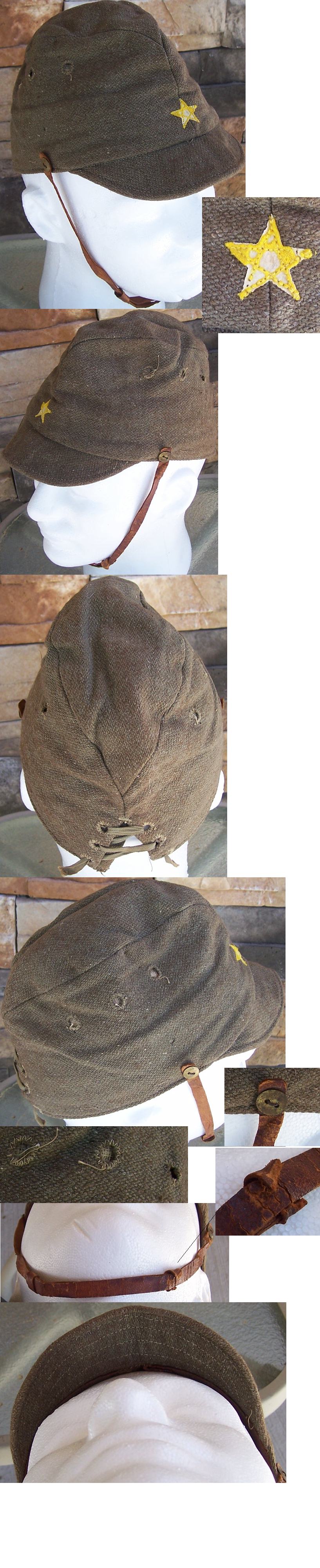 Japanese Army Enlisted Cotton Field Cap Dated