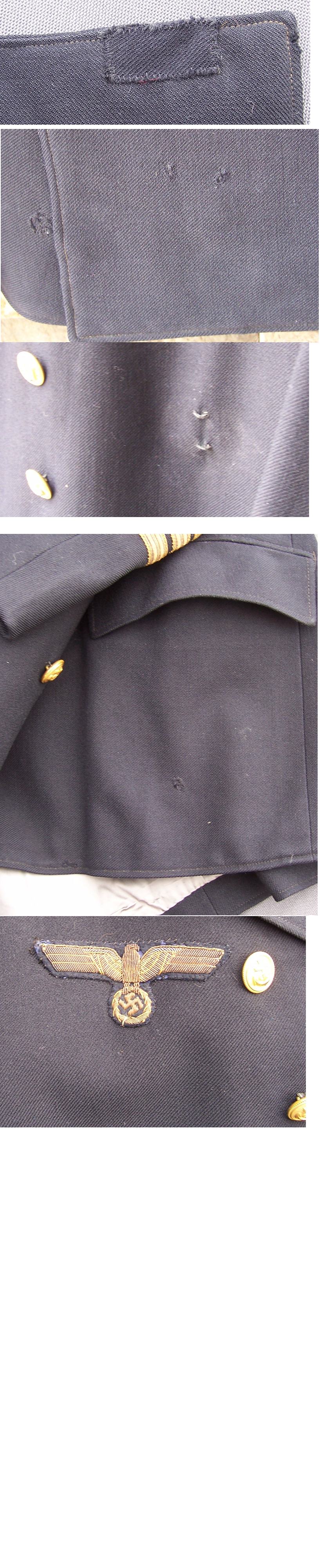 Technical Officer Oberstleutnant  Reefer Jacket