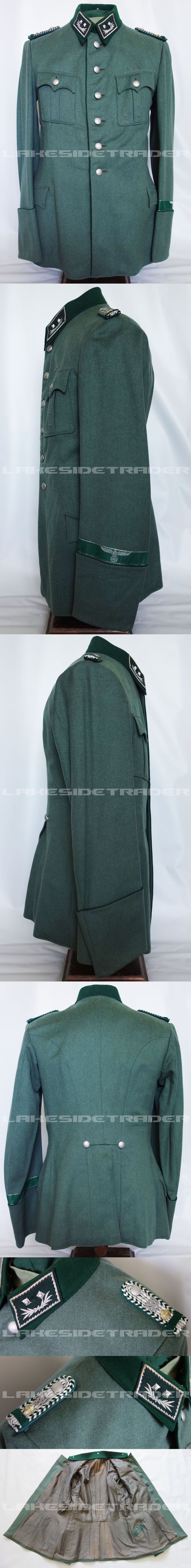 Land Customs ZollSekretar Service Tunic