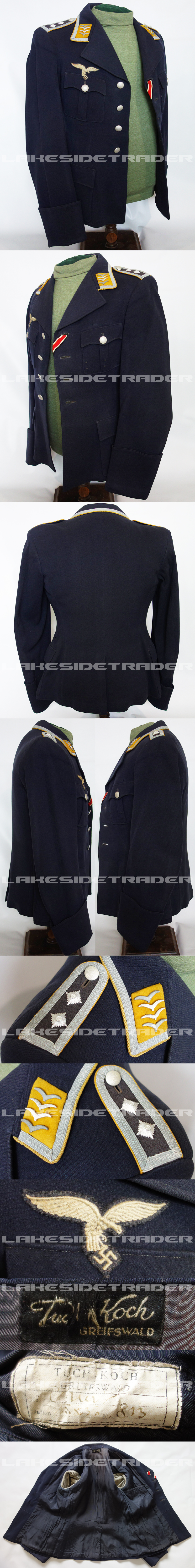 Luftwaffe Oberfeldwebel Flight NCO Service Tunic