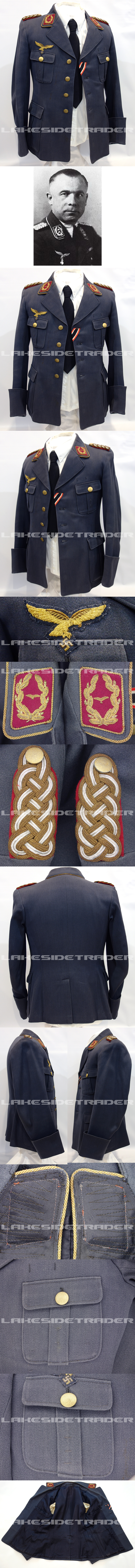 Luftwaffe Judiciary Generals Service Tunic