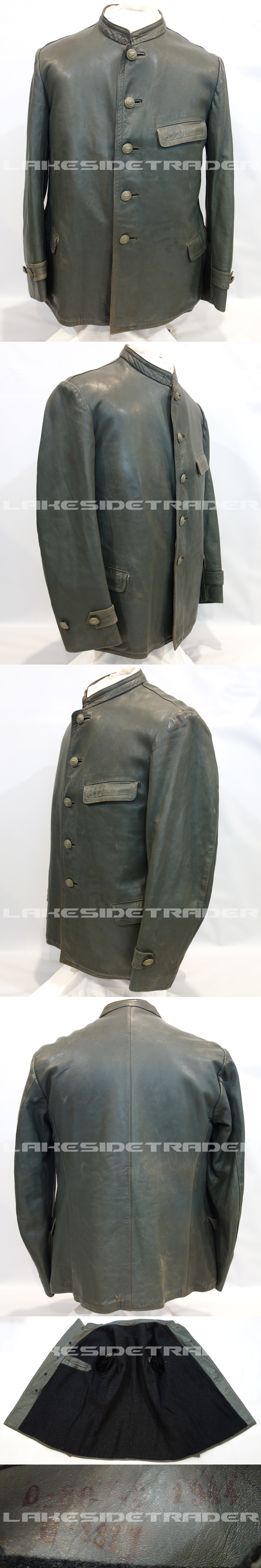 Kriegsmarine U-Boat Leather Jacket
