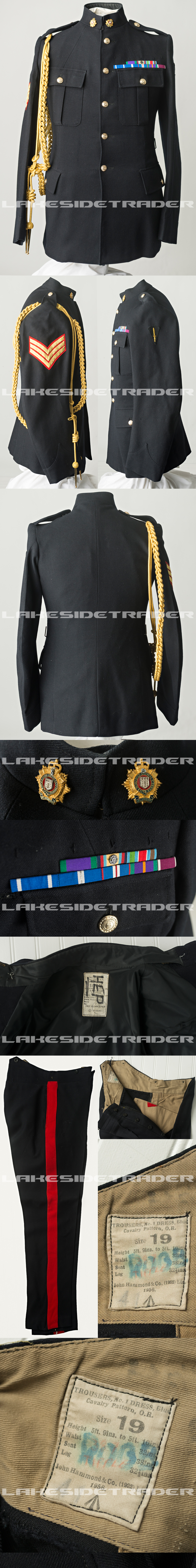 British RLC Sergeant Uniform and Trousers