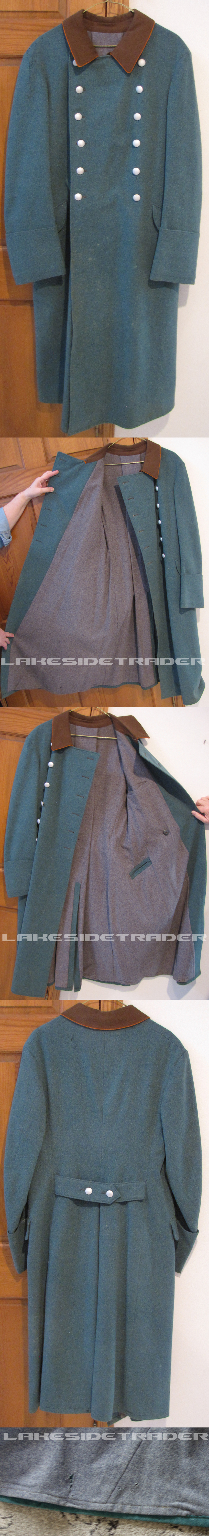Gendarmerie Police Hauptwachtmeister  NCO Overcoat