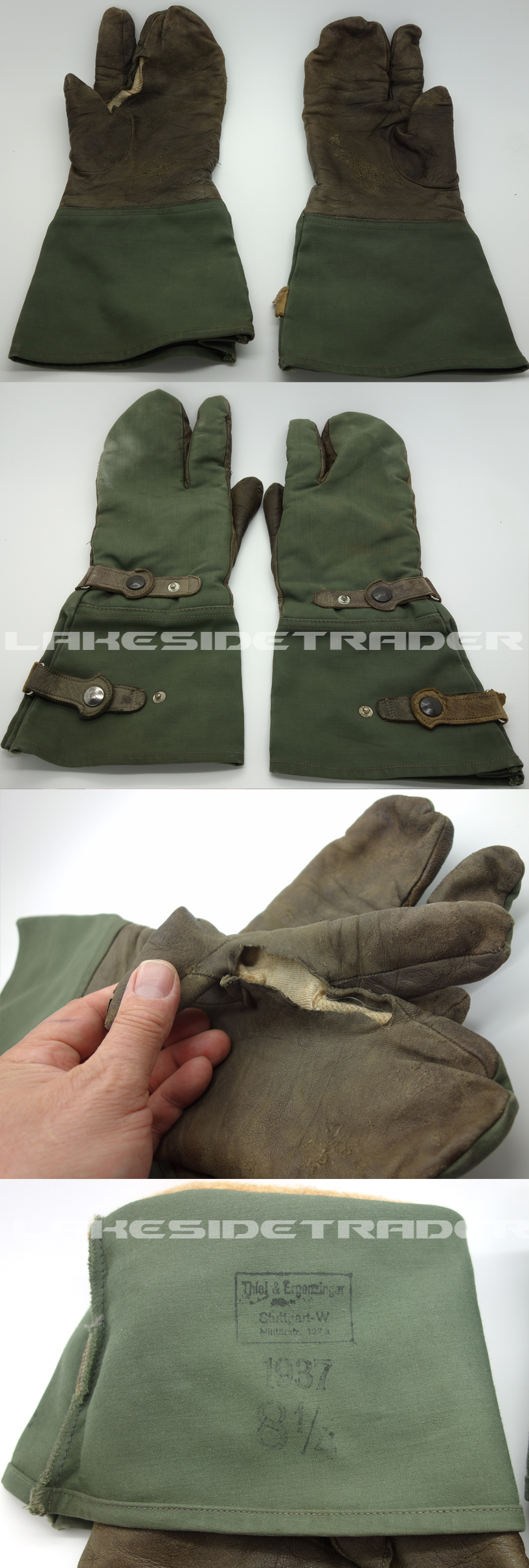 Motorcyclist’s/Dispatch Rider’s Gloves