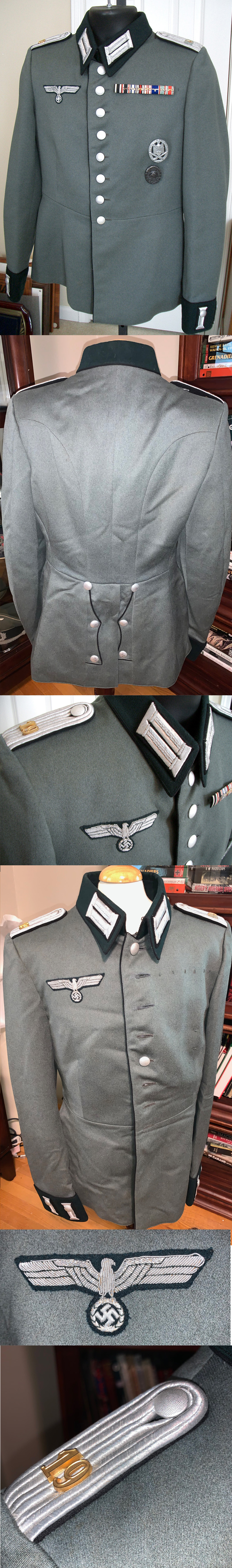 Wehrmacht Engineer Lieutenant Waffenrock