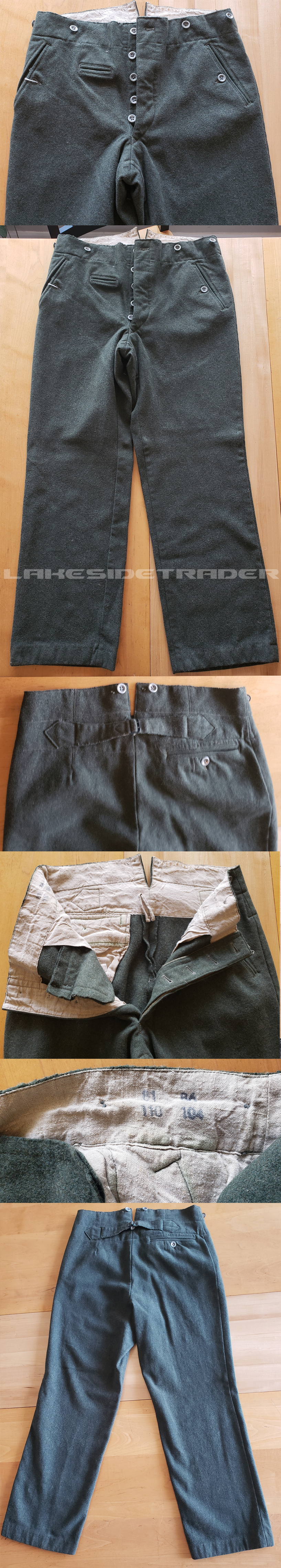 Army Infantry EM's Uniform with Trousers