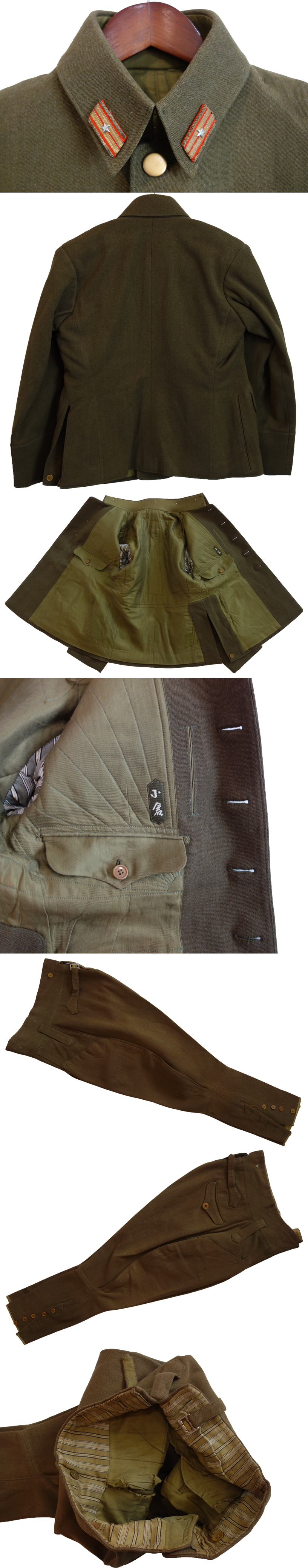 Japan - IJA M3 Tunic and Breaches
