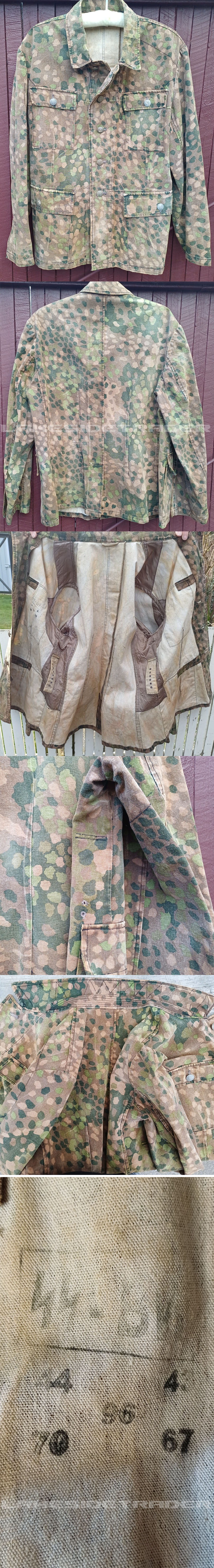 Reinactor SS M44 Dot Pattern Camo Field Blouse