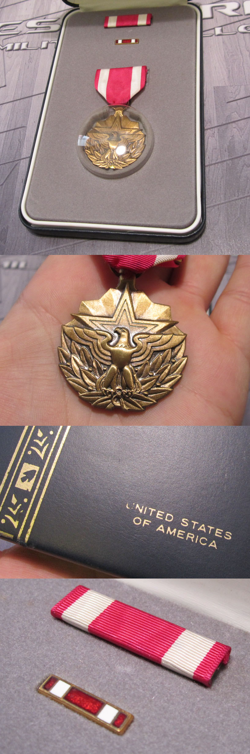 3 piece U.S. Army Medal Grouping